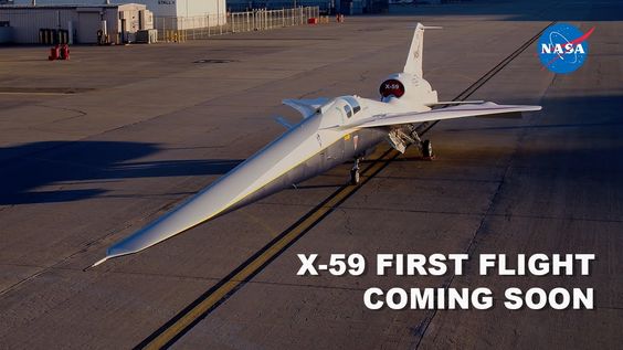 NASA’s Newly Unveiled X-59 Quiet Supersonic Plane Eyes First Flight