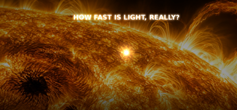 How Fast Is Light, Really? — One Photon’s 23-Hour Race Across the Solar System